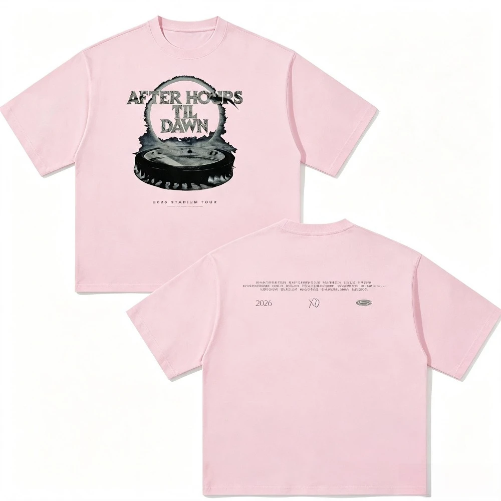 Vintage Stadium Graphic T-shirt Men Oversized Short Sleeve Tee Retro Print Loose Streetwear Hip Hop Casual Male Daily Tops