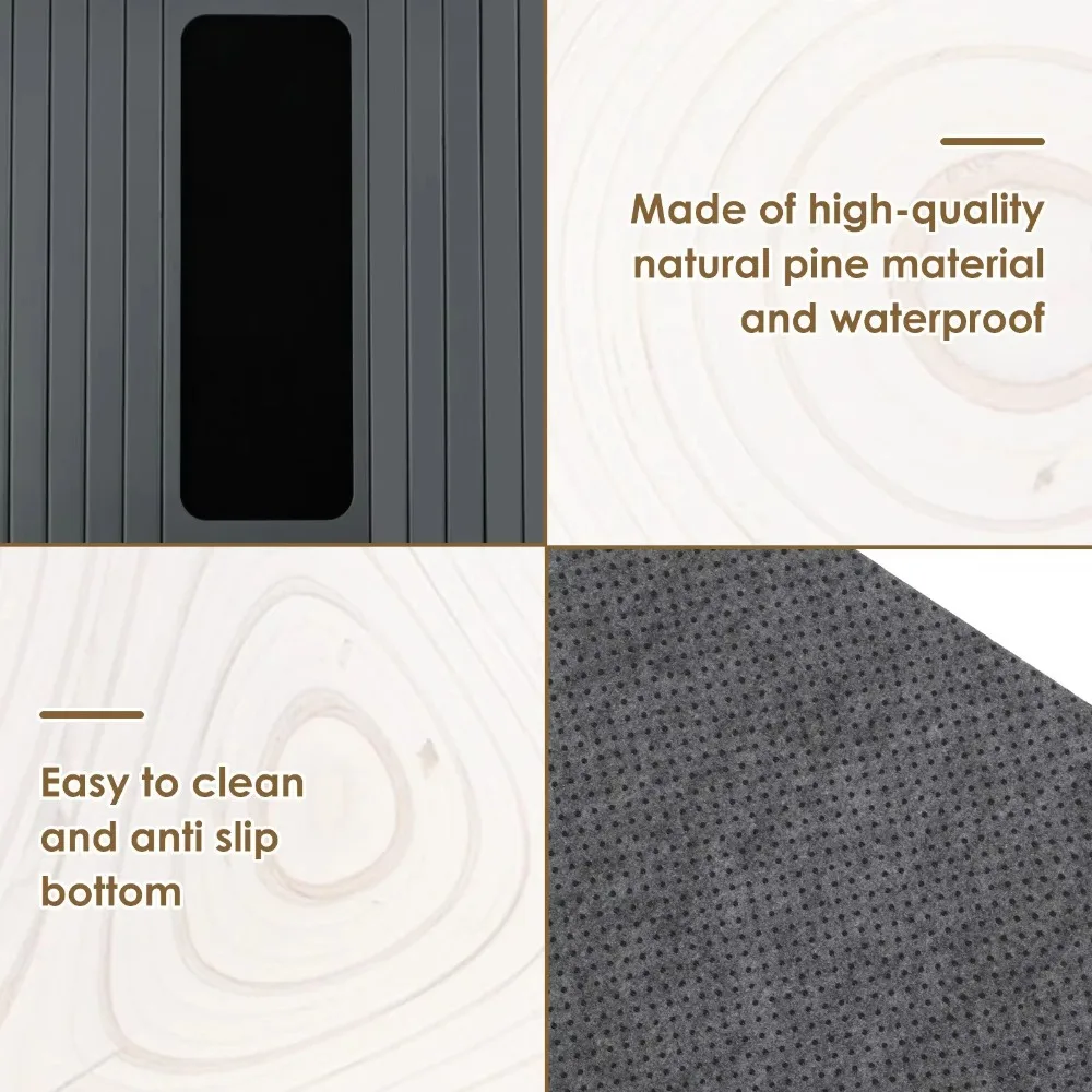

Foldable Wood Sofa Arm Tray Anti-Slip Waterproof Sofa Drink Snack Holder Multifunctional Table Arm Rest Protector