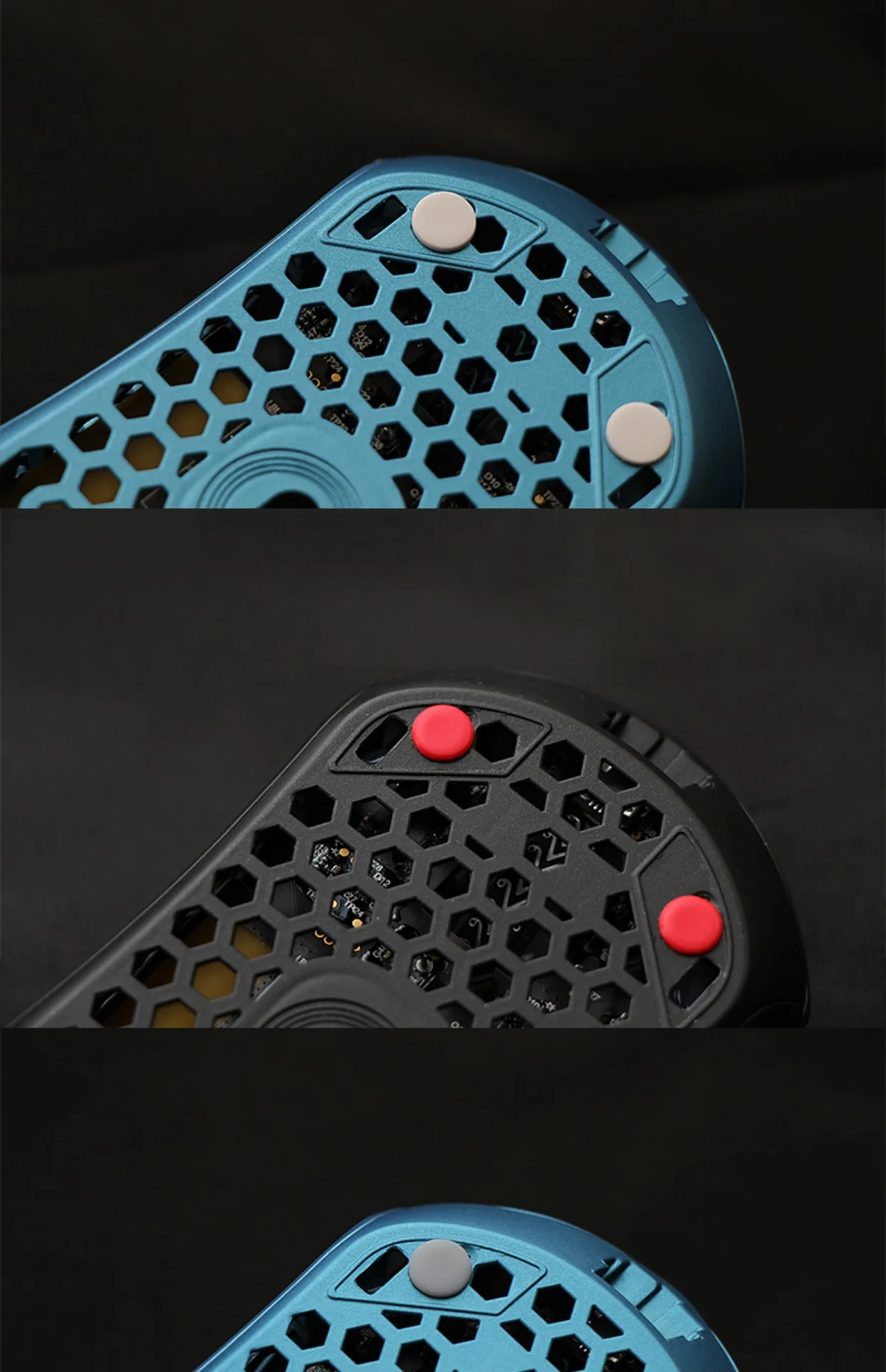 Ultraglide Kleine Runde PTFE-Mausfüße DIY Maus-Gleitfüße ICE Control Speed Version Verschleißfest E-Sport Universal – Detail 6