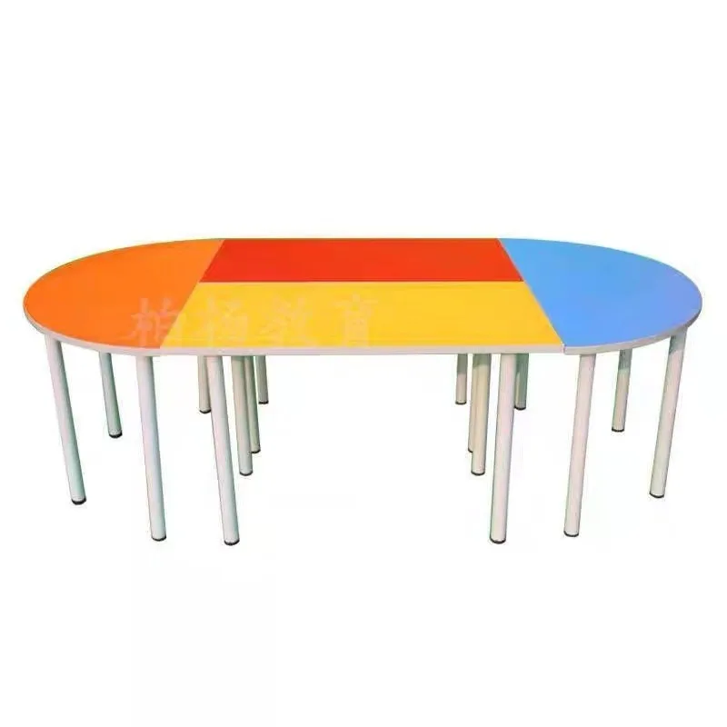 Student hexagonal table, hexagonal table, science maker experimental table, computer table