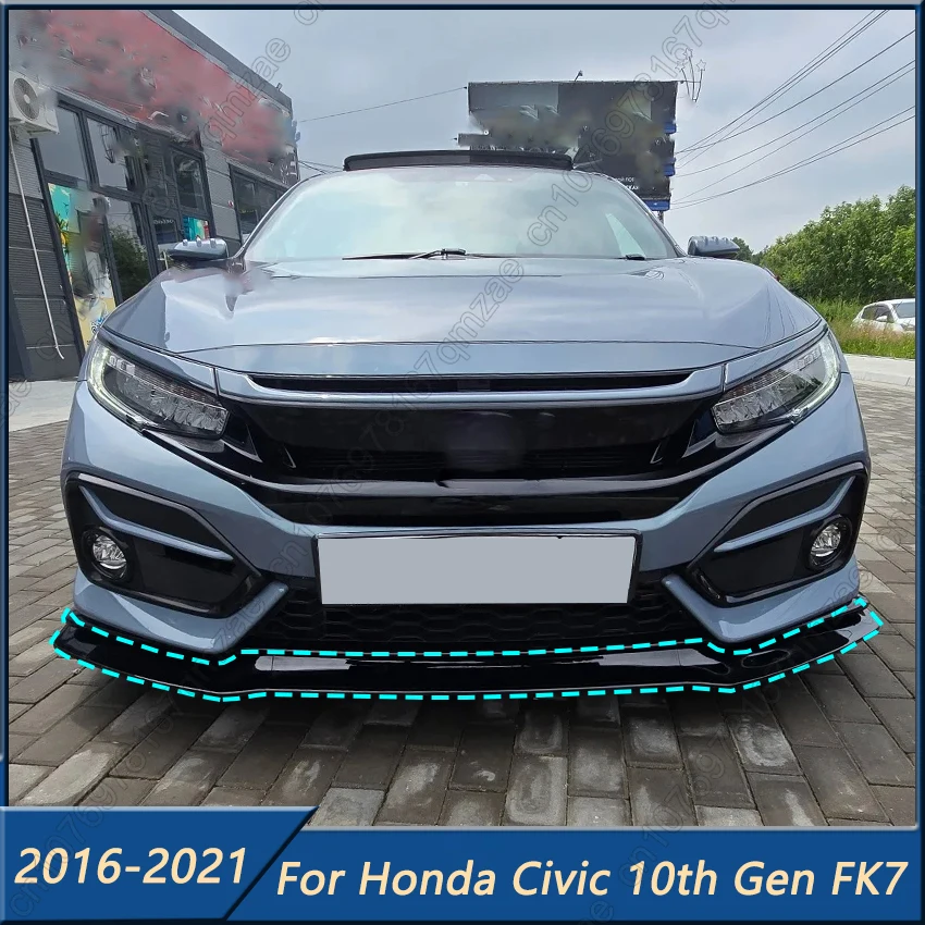 separateur-de-pare-chocs-avant-pour-honda-civic-10e-generation-fk7-hatchback-si-2-portes-2016-–-2021-garniture-de-couverture-canard-becquet-a-levres-noir-brillant-kits