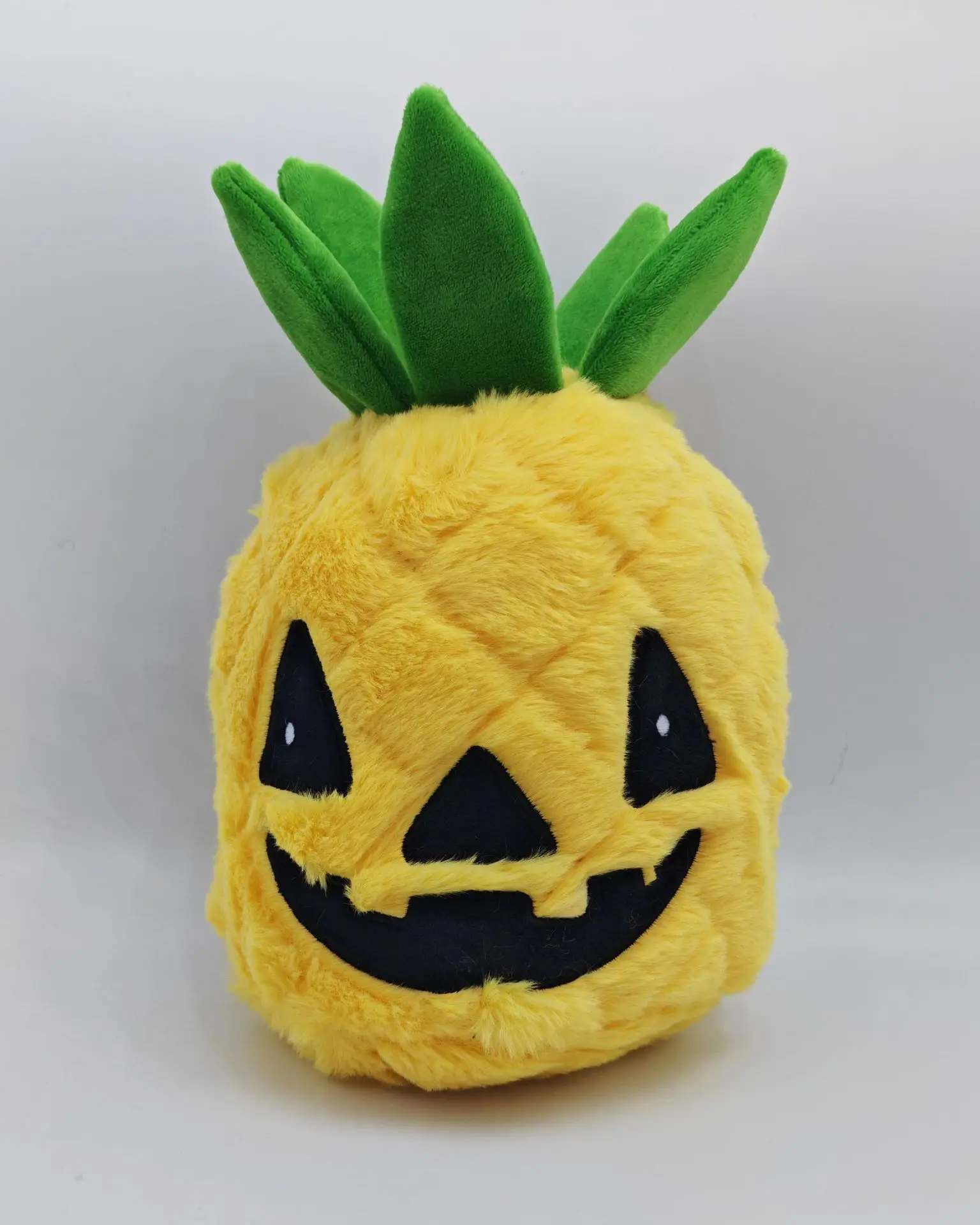Peluche de Piña de 25CM para Verano y Halloween, Muñeco de Peluche Suave, Monstruo de Frutas Kawaii, Regalo Coleccionable para Niños y Fans