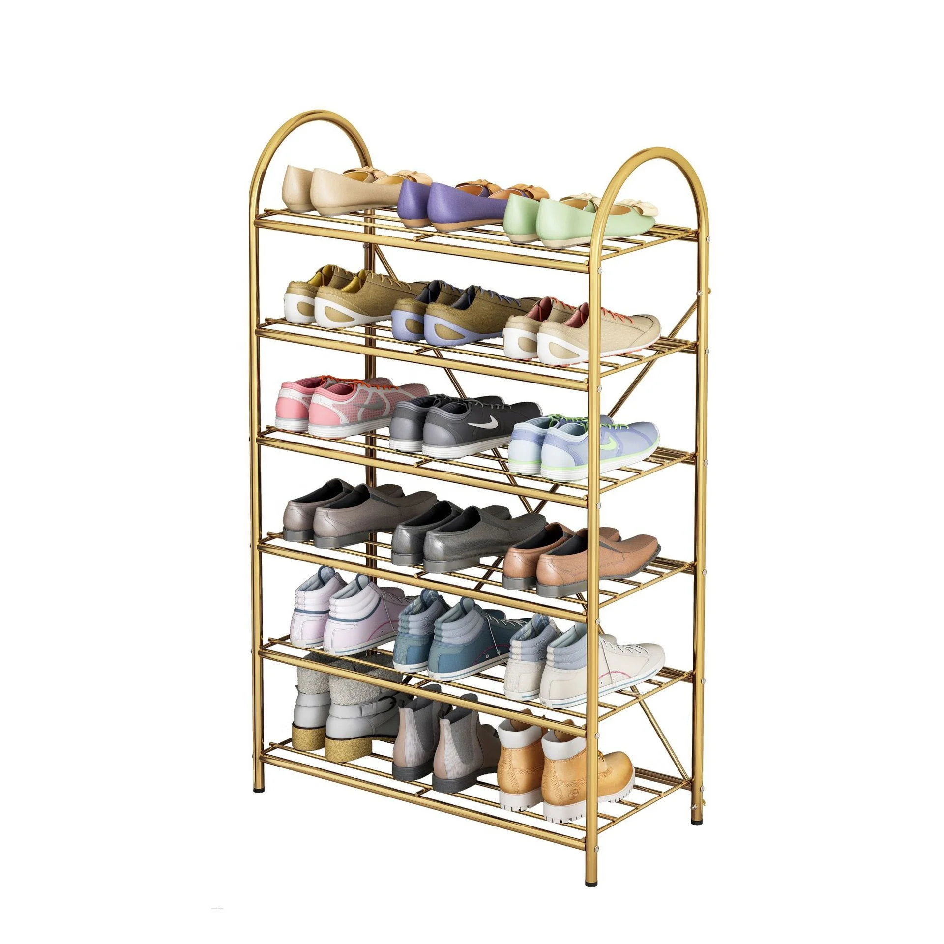 simple door household indoor beautiful economy light luxury storage small multi-layer dust storage shoe cabinet