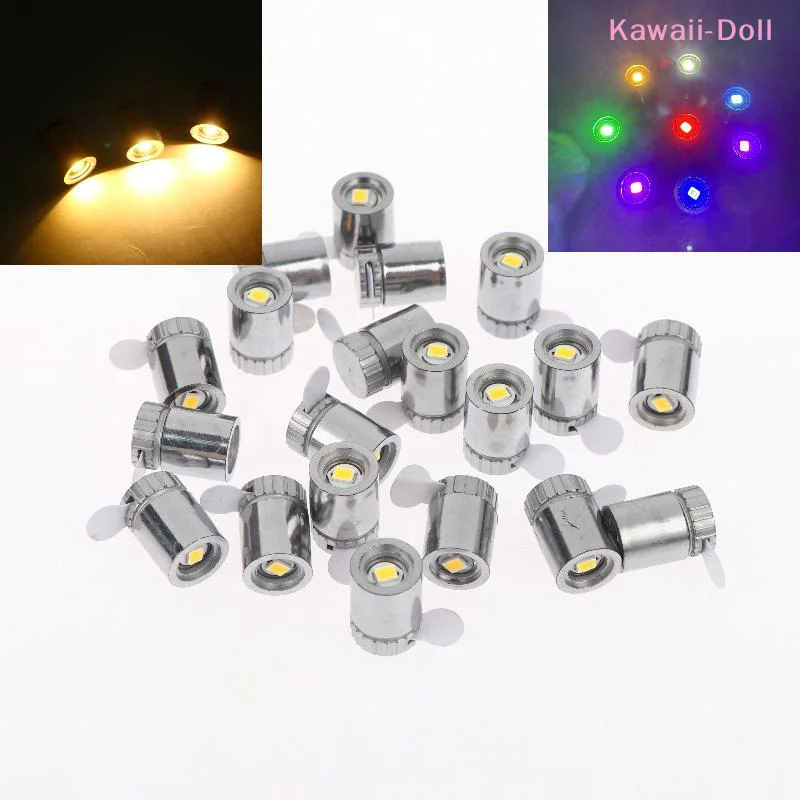 [DO]10/20Pcs Mini LED Lamp Model Tiny Light Toys For DIY Model Making Dollhouse Balloons Party Decor Hand Craft Sandtable Layout