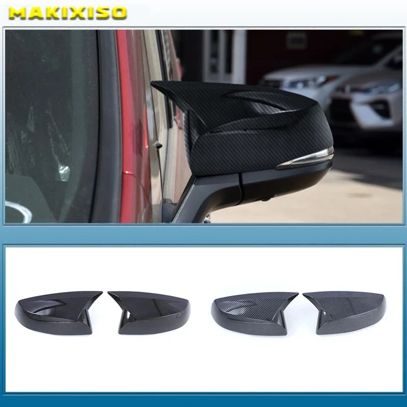

For Toyota Alpha Rearview Mirror Cover Alphard Vellfire 30 Series Twin Engine Willfa Carbon Fiber Rearview Mirror Cover