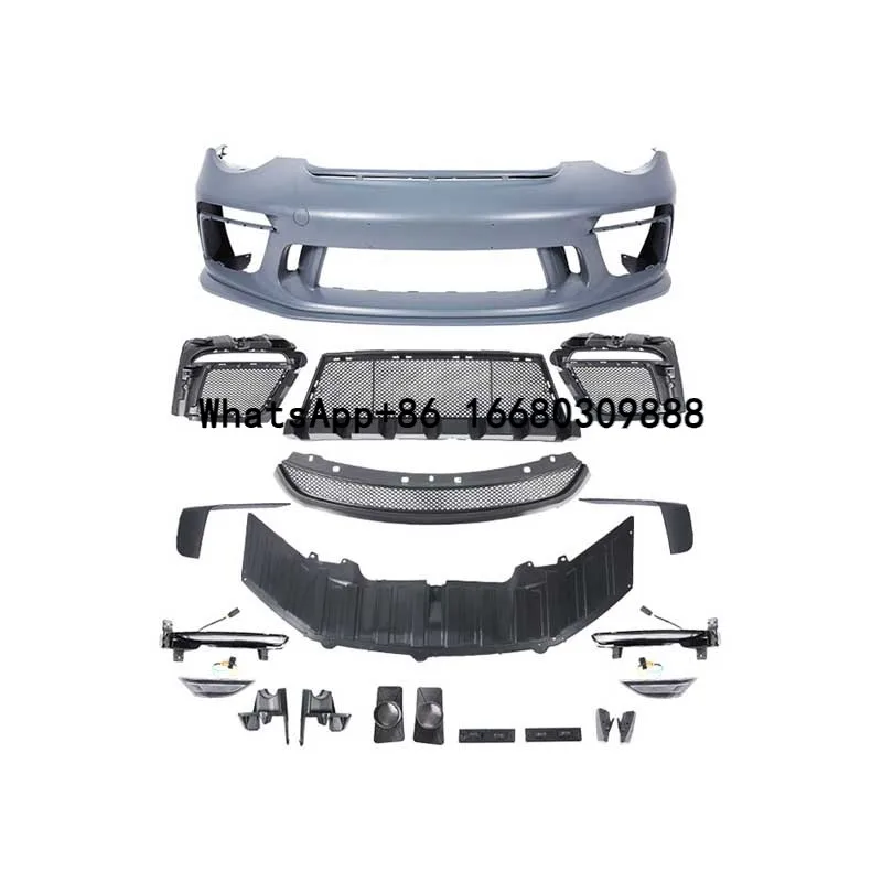 

Car Exterior Facelift Body Parts 911 997 Upgrade 991.2 GT3 PP Plastic Front Bumper Assembly for Porsche 997 Body Kits