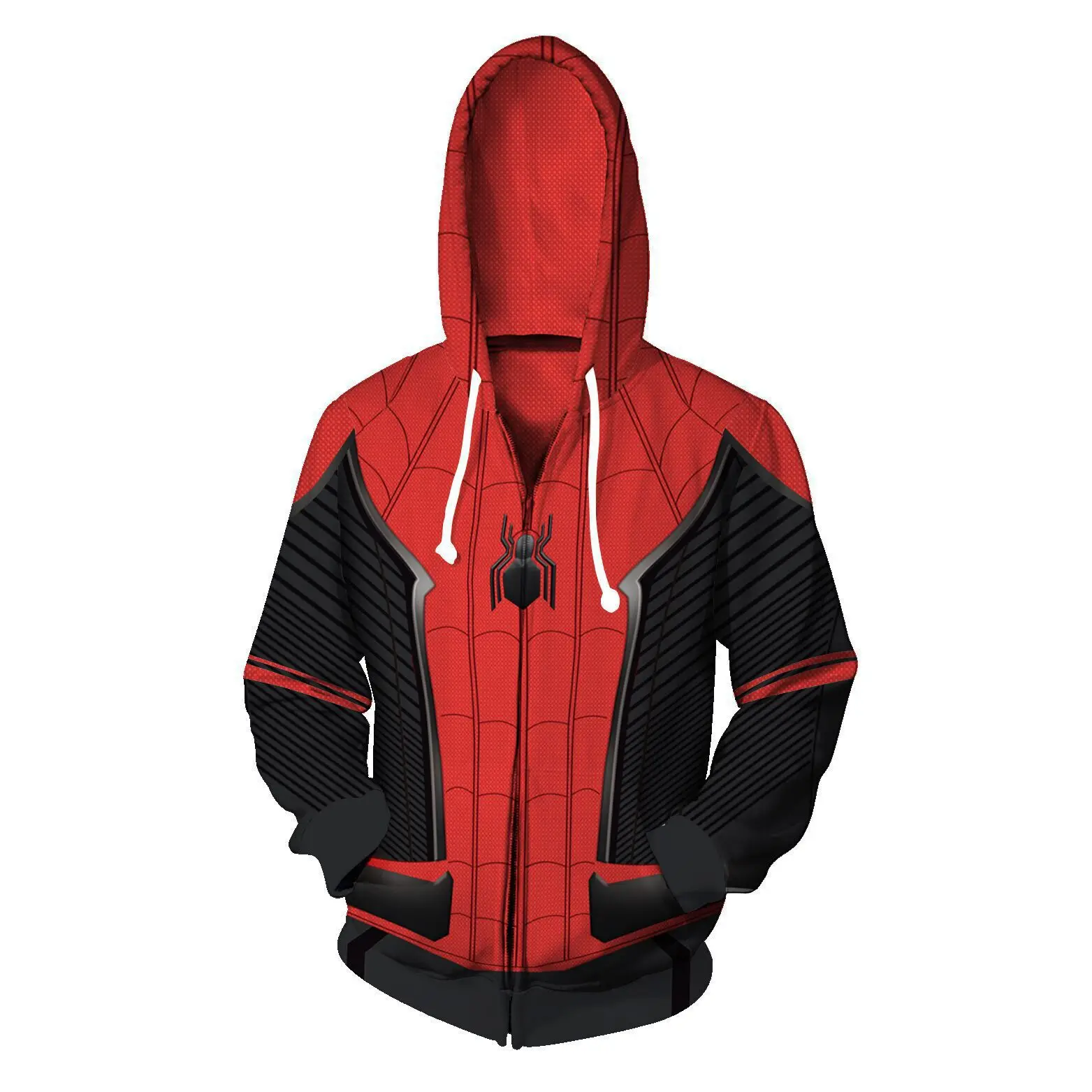 New Style Heroic Expedition Hero 3D Printed Zipper Hoodie Jacket Sweatshirt view 3