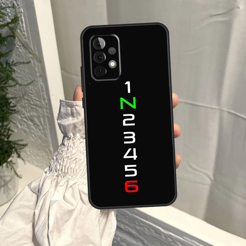 1N23456 funda de motocicleta para Samsung Galaxy A52S A06 A16 A26 A36 A56 A55 A35 A15 A53 A32 A33 A13 A14 A34 A54 A17