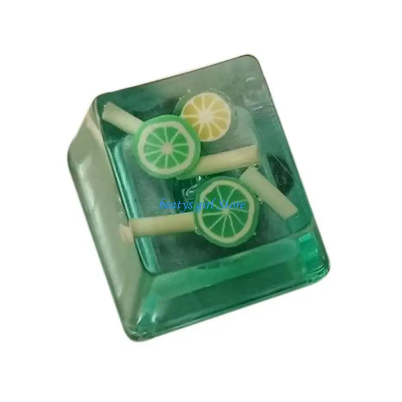 

C7AB Resin Keycaps OEM Profile with backlights For Mechanical Keyboards Translucently