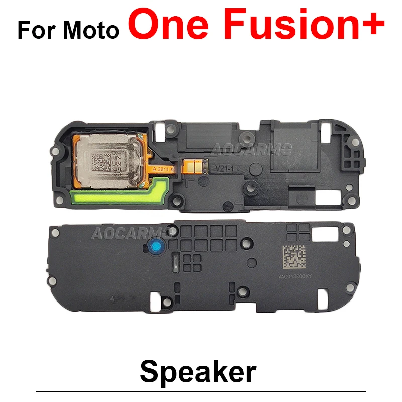 For Motorola Moto One Fusion/One Fusion+ Plus Earpiece Ear Speaker Loudspeaker Buzzer Ring Replacement Parts