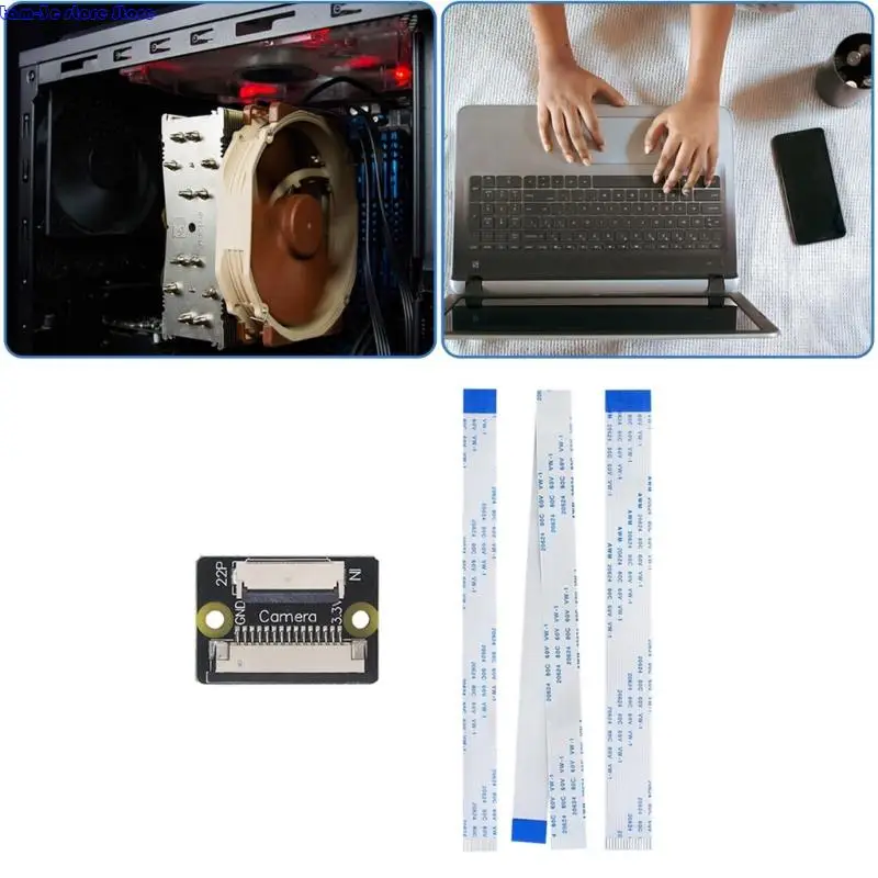 For Development Board Display Cable Camera Cable Adapter Board 15pin to 22pin Easy Installation Project Accessories