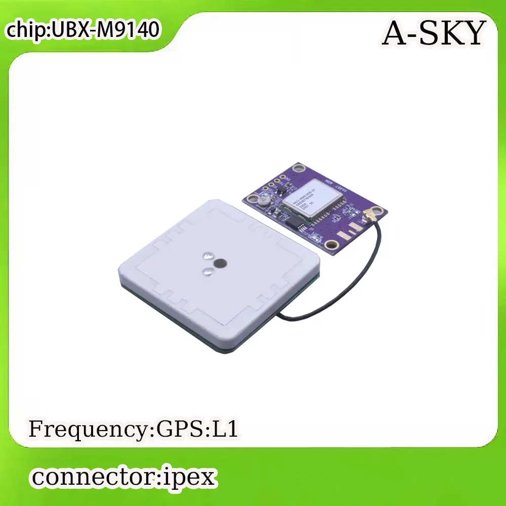 M9140 GNSS/GPS Board Module Ultra-Low Power Consumption Ceramic L1 Low-Noise Low-Power GNSS/GPS Antenna for Vehicle Navigation