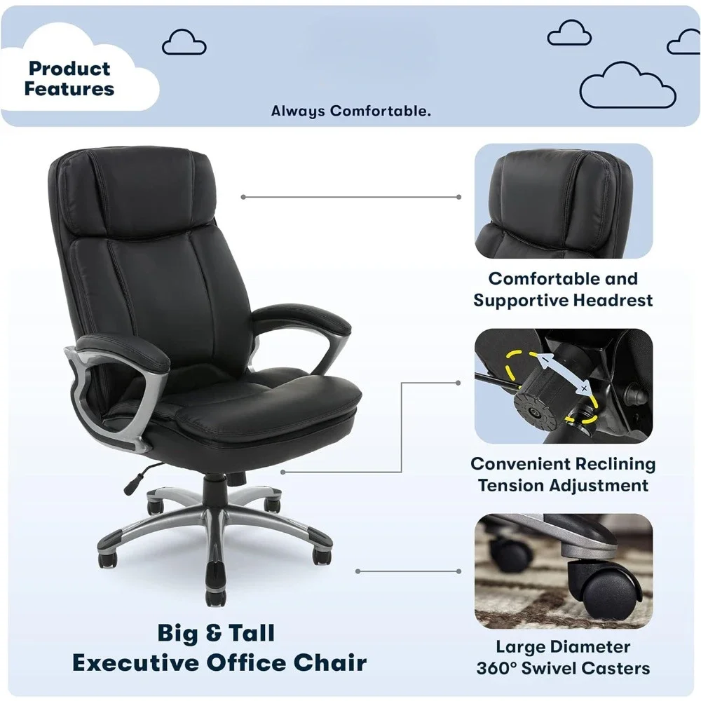 Contoured Lumbar Zone Office Furniture Individual Armchair Black Freight Free Relaxing Chair on Wheels Furnitures Gamer Desk