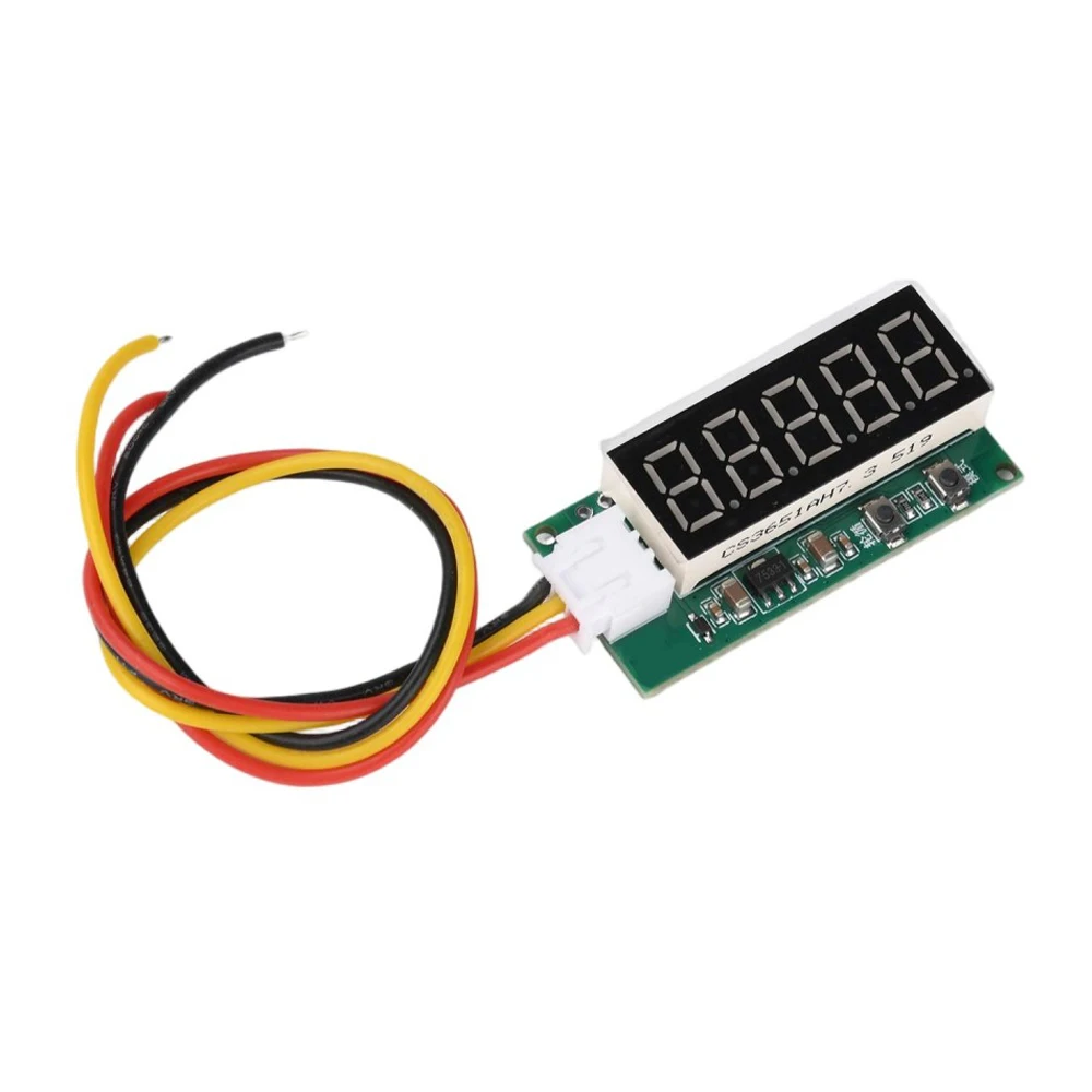 BLDC Motor Tachometer DC5-24V FG Signal Frequency Meter RPM Speed Gauge Adjustable Pole Pairs & Reduction Ratio Digital Tester