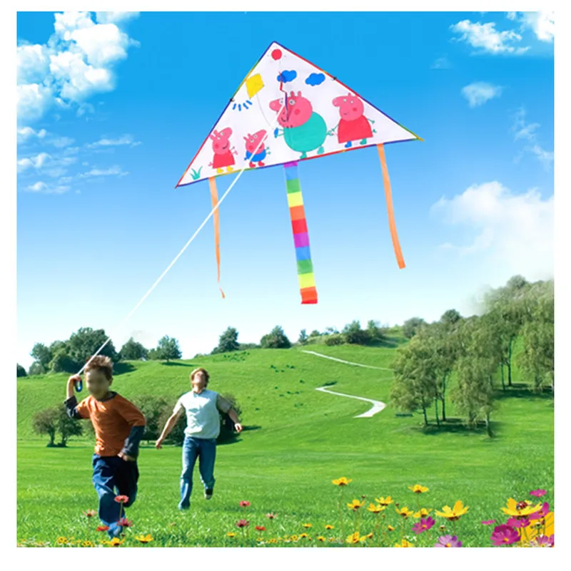 Cerf-volant gonflable vierge pour enfants, jouets de bricolage, cométas de viento, cerf-volant à vent, jeu de plein air, jouet aquilone, sports amusants, livraison gratuite