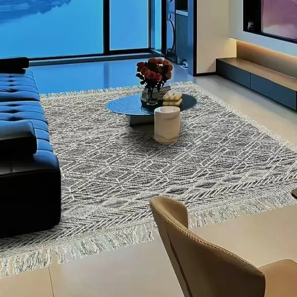 Manna Carpets Factory High Quality Carpet Customizable NZ Wool Nylon Carpet  Handmade Handmade and Tufted High Pile Hotel Rug