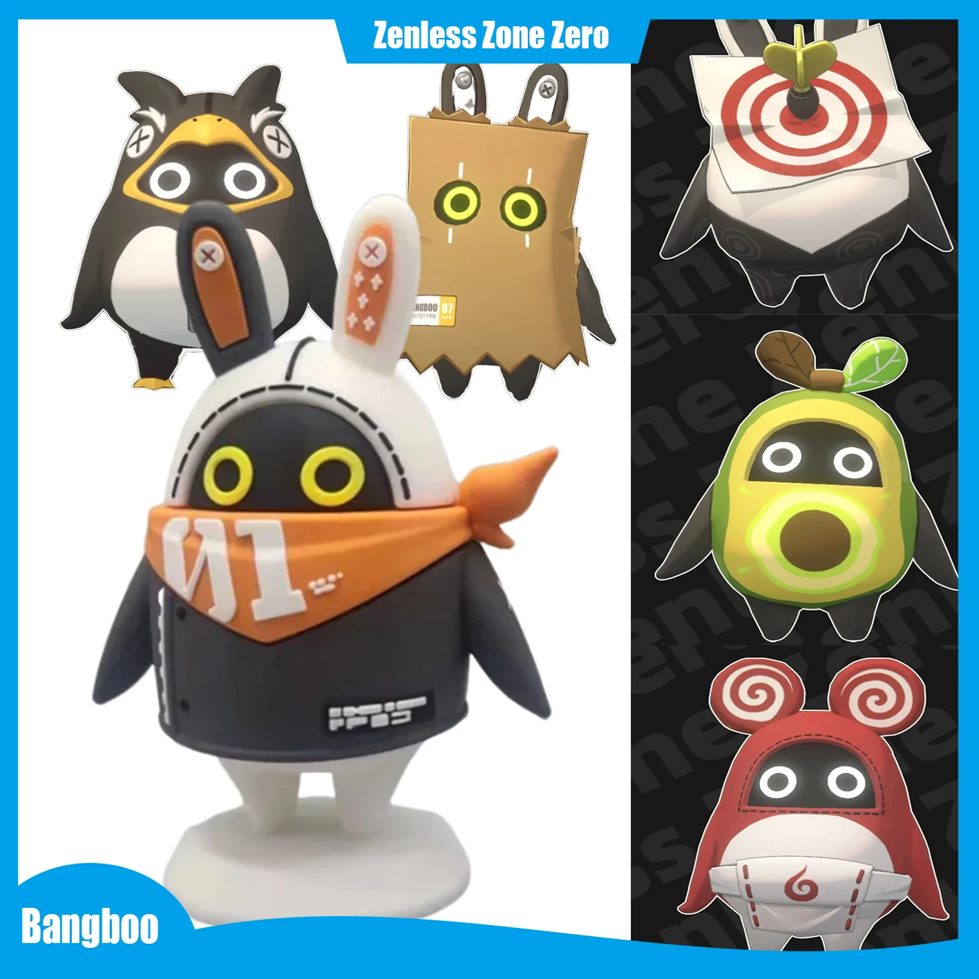 

Zenless Zone Zero Bangboo Figure Pvc Gk Toys Modle Doll Anime Figure Game Desktop Ornaments Accessories Collection Model Gift