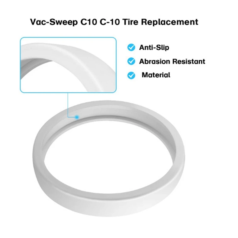 Bande de roue de piste de rechange pour nettoyeur de piscine, nettoyeur de piscine, accessoires de machine de nettoyage de piscine, disponible en 180, 280, 360, 380, 3 pièces