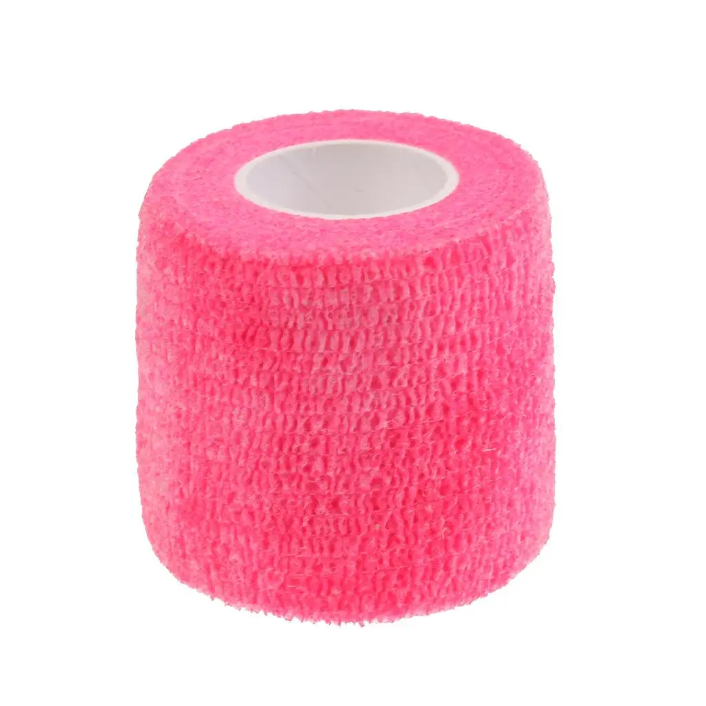 4,5 m elastisches selbstklebendes Erste-Hilfe-Verband, Rosa/Lila/Rot