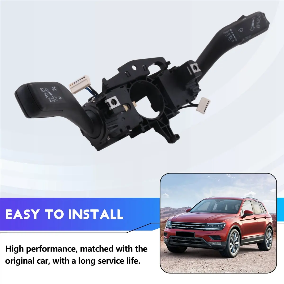 interruttore-combinato-per-colonna-sterzo-auto-54s-nero-5k0953502l-per-vw-lhd-parti-e-accessori-auto