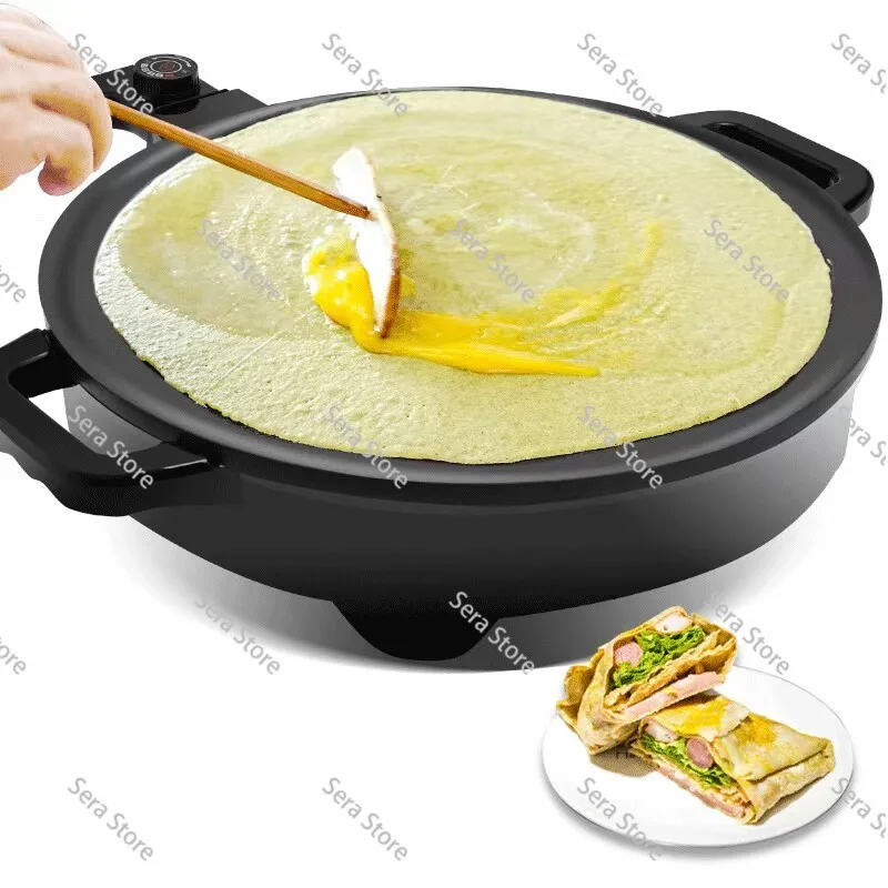 commercial-40cm-crepe-maker-220v-electric-pancake-grill-with-non-stick-coating-for-high-volume-cooking