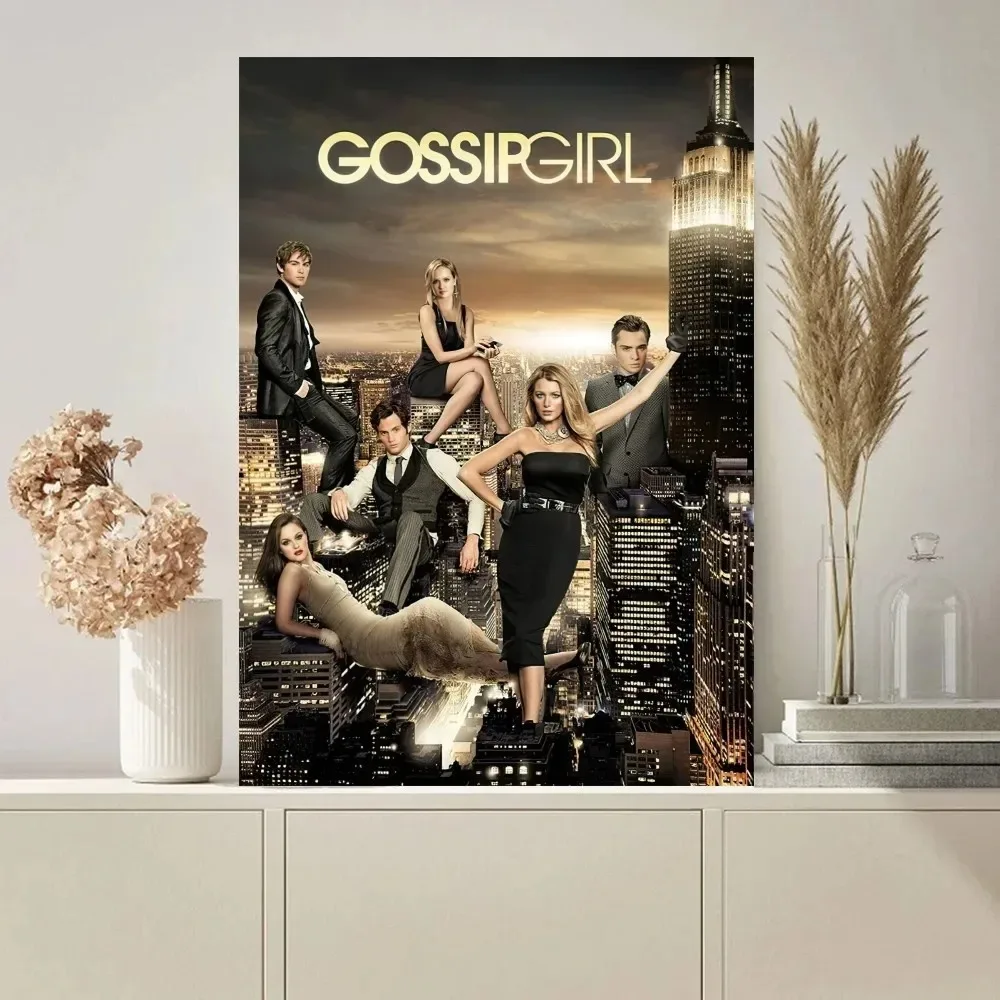G-Gossip Girl  Poster Paintings on The Wall Picture for Living Room Interior Painting Room Decoration Canvas Painting