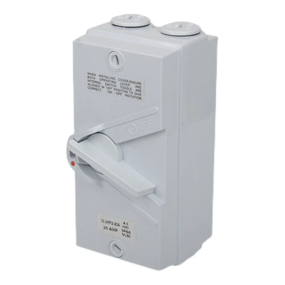 

For Industrial Use IP66 Waterproof Switch Three-phase Load Switch For Construction Sites ABS Material Better Conductivity