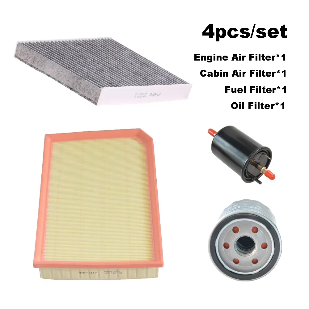 

4pcs Filter Set For Geely Jiaji L 1.5T 2022 2023 2024 BHE15-EFZ Gas Engine Cabin Air Fuel Oil Filter Kit Spare Parts 8889319253