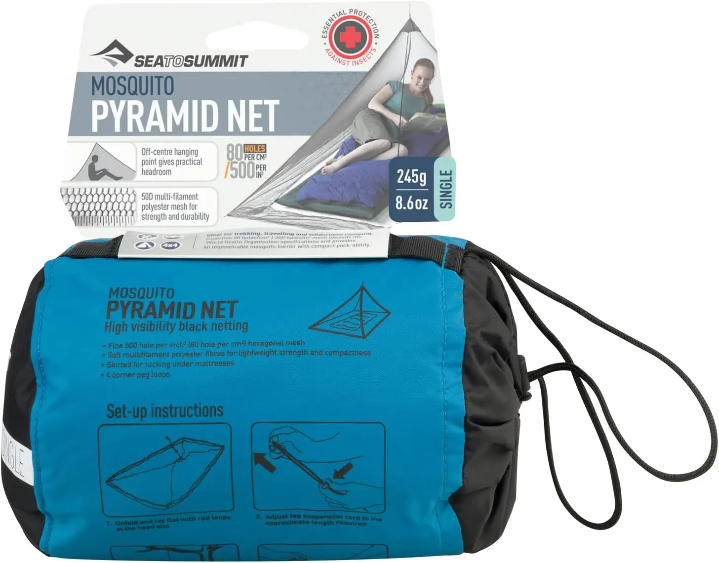 Abrigo de Rede em Forma de Pirâmide Sea to Summit