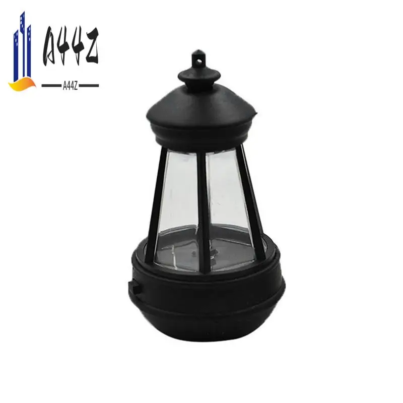

A44Z-Solar Lantern Outdoor Waterproof Large Lighthouse Lantern Led Light Source Garden Decorative Lights
