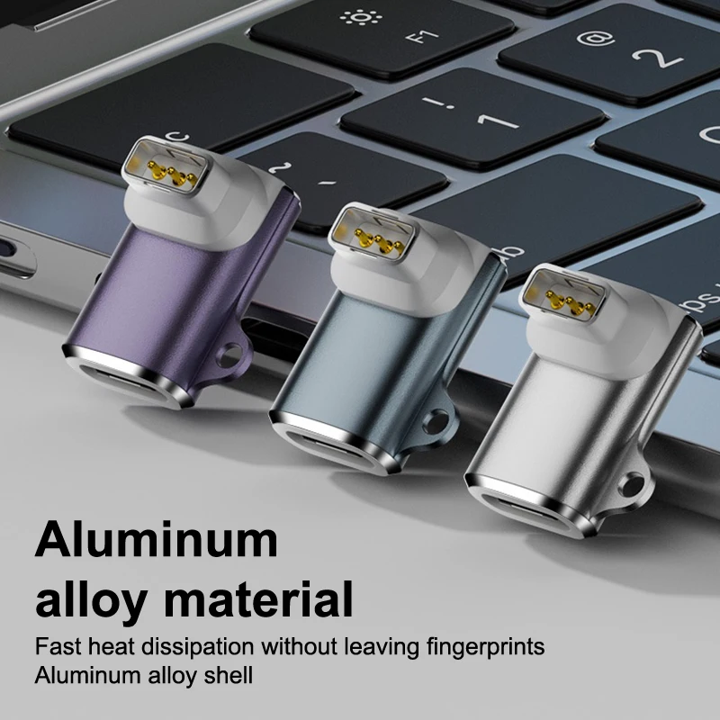 محول شاحن الساعة الذكية لساعة Coros Pace Pro محول شحن ساعة صغيرة موصل شحن لـ Coros Pace Pro مع الضوء