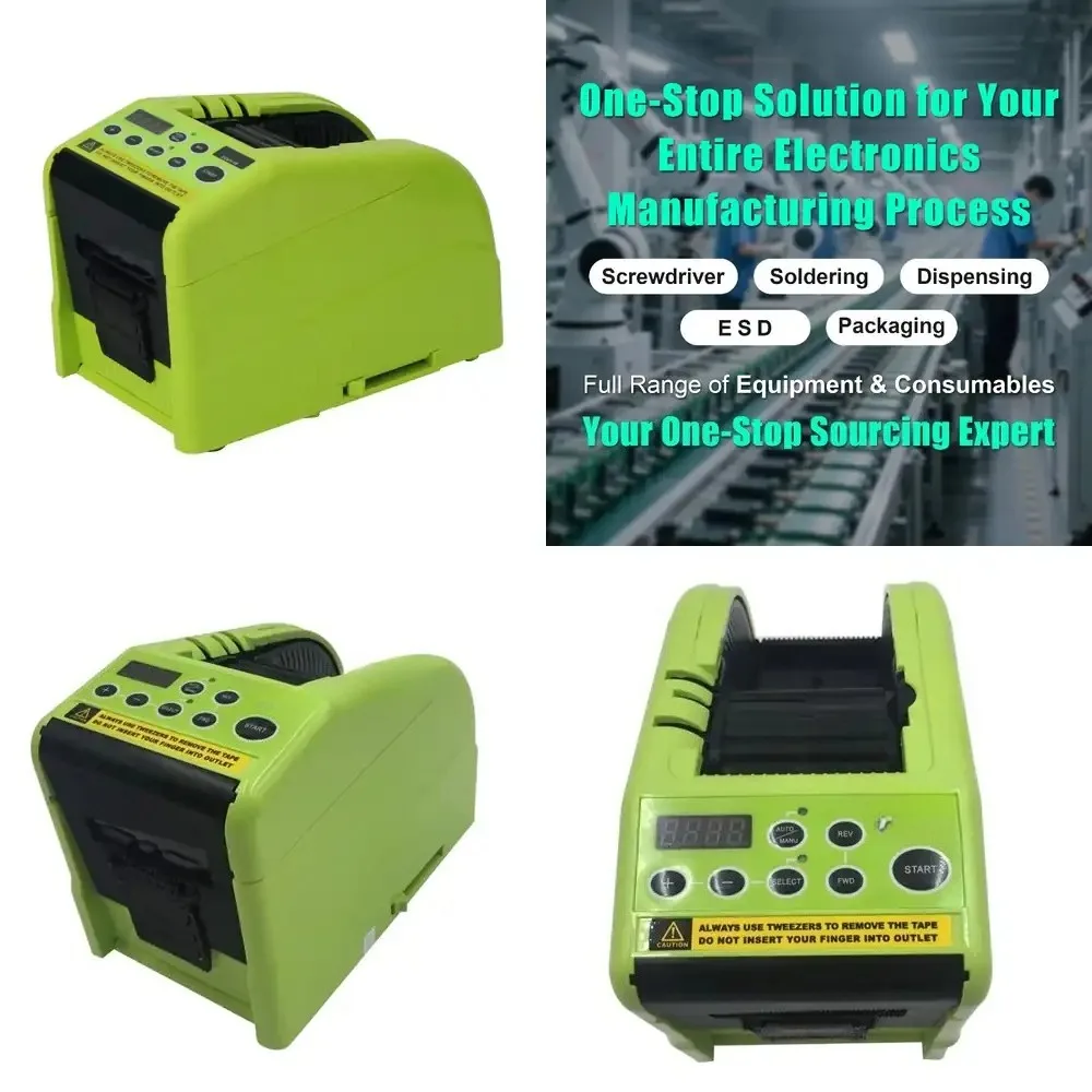 

Hot saleNEW ZCUT-10 Auto Tape Dispenser Automatic Tap Cutter Automatic Tape Dispenser with Edge Folding Function 110V 220V