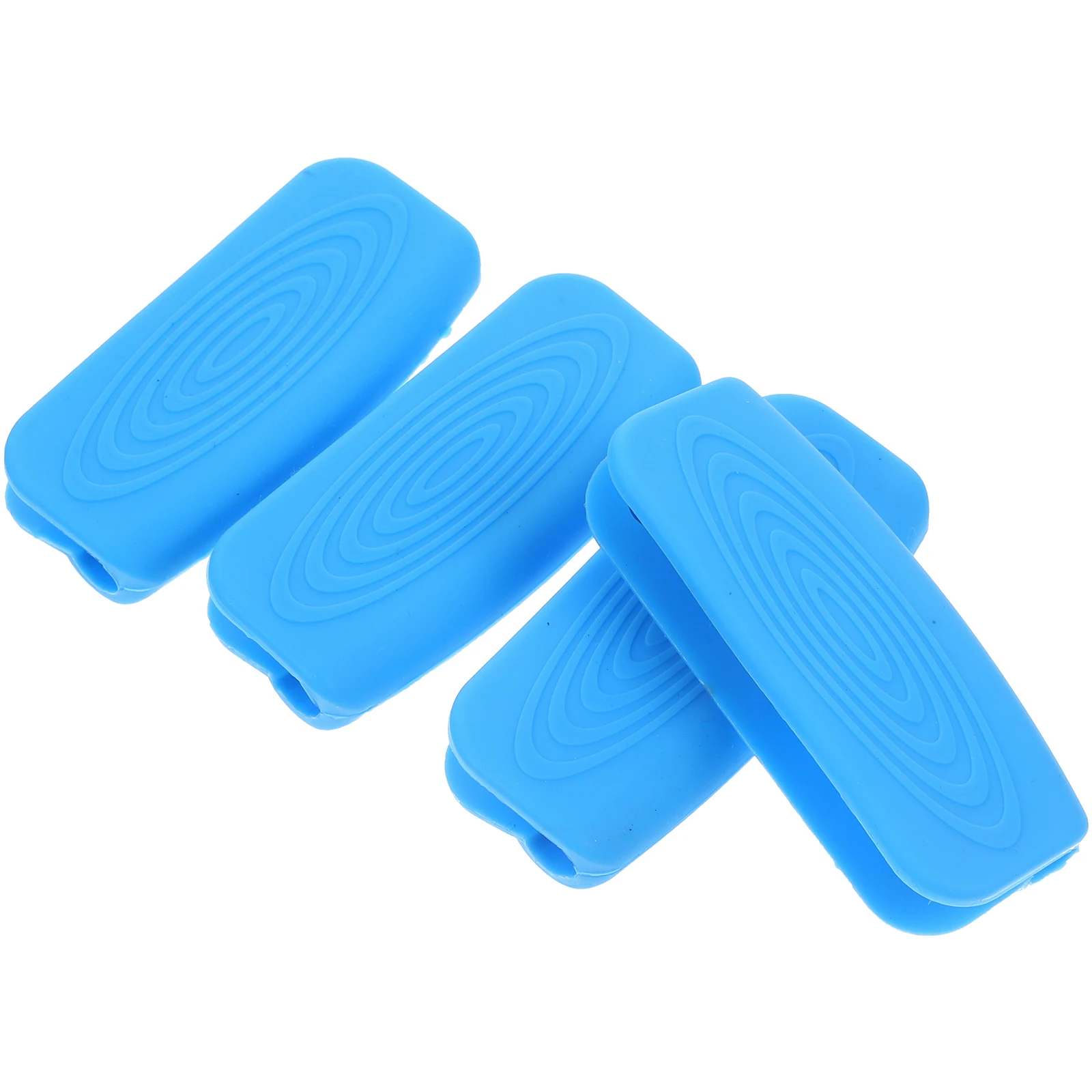 

4 Pcs Heat resistant Silicone Pot H Covers Lightweight Anti scald Non slip Kitchen Cooker Griddles Protectors Practical