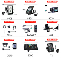 Electric Bicycle intelligent Display 800S 860C 600C T1 B02N B03N 81F DZ40 SW102/T Display for Electric Bike Kit