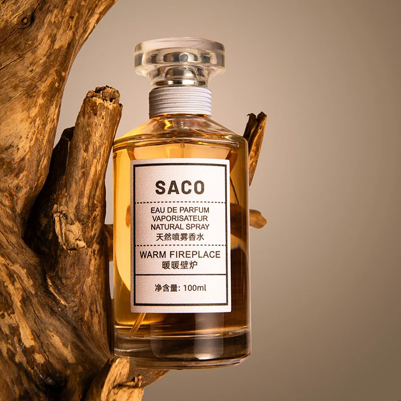 SACO Fireplace Pheromones Perfume for Men and Women with Floral and Fruity Fragrance Long-lasting Fragrance Fresh and Natural