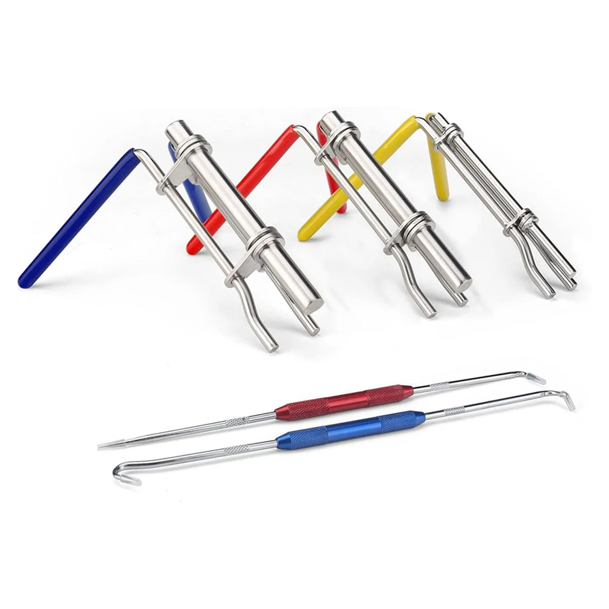 

ABNC-Hydraulic Cylinder Rod Seal Installation Tool Kit,Hydraulic Cylinder Rebuild Repair Gland Seal Tool,Seal Torque Tool Set