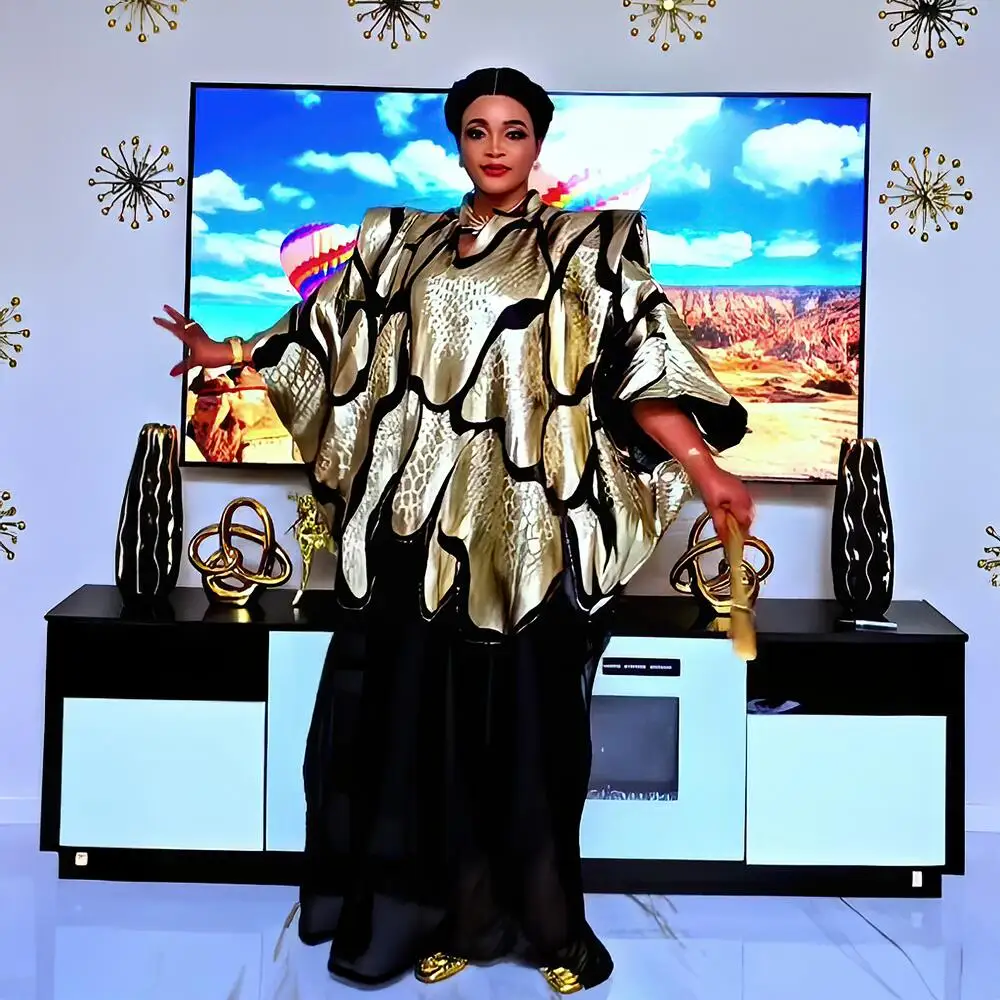 فساتين أفريقية عصرية للنساء فساتين نسائية تركية فاخرة أنيقة مكونة من قطعتين فستان أفريقي للسيدات