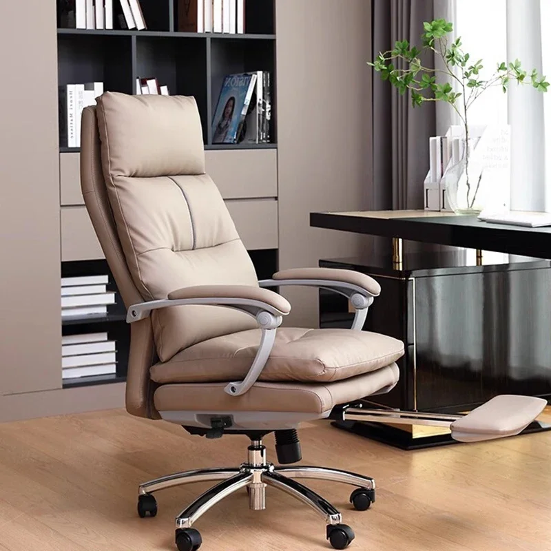 

Luxury Gamming Office Chairs Floor Massage Recliner Reading Leather Armchair Office Chairs Comfy Silla Ergonomica Furniture