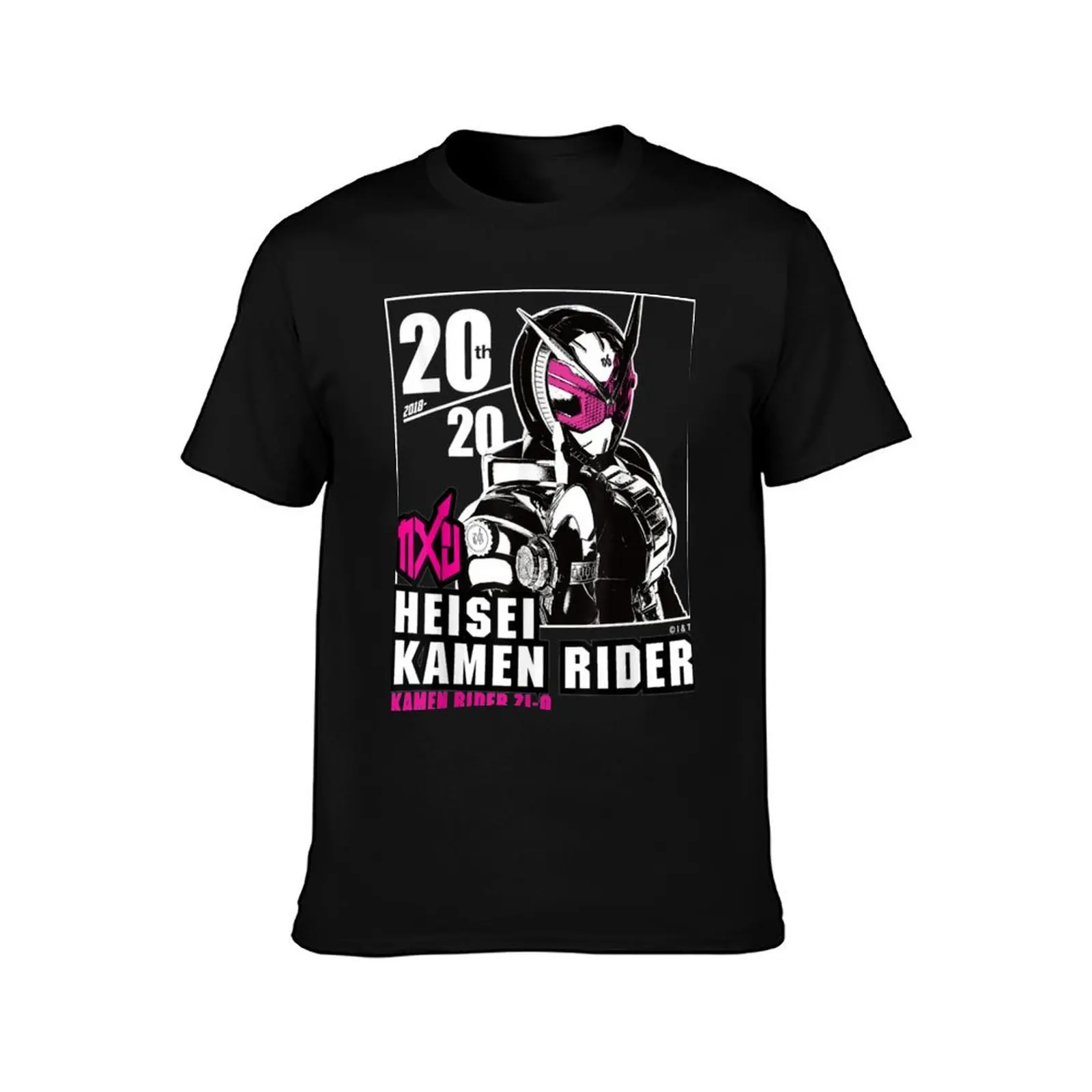 Kamen Rider ZiO Heisei Rider Anniversary T-Shirt Stylish Graphic Short Sleeve Top T-Shirt