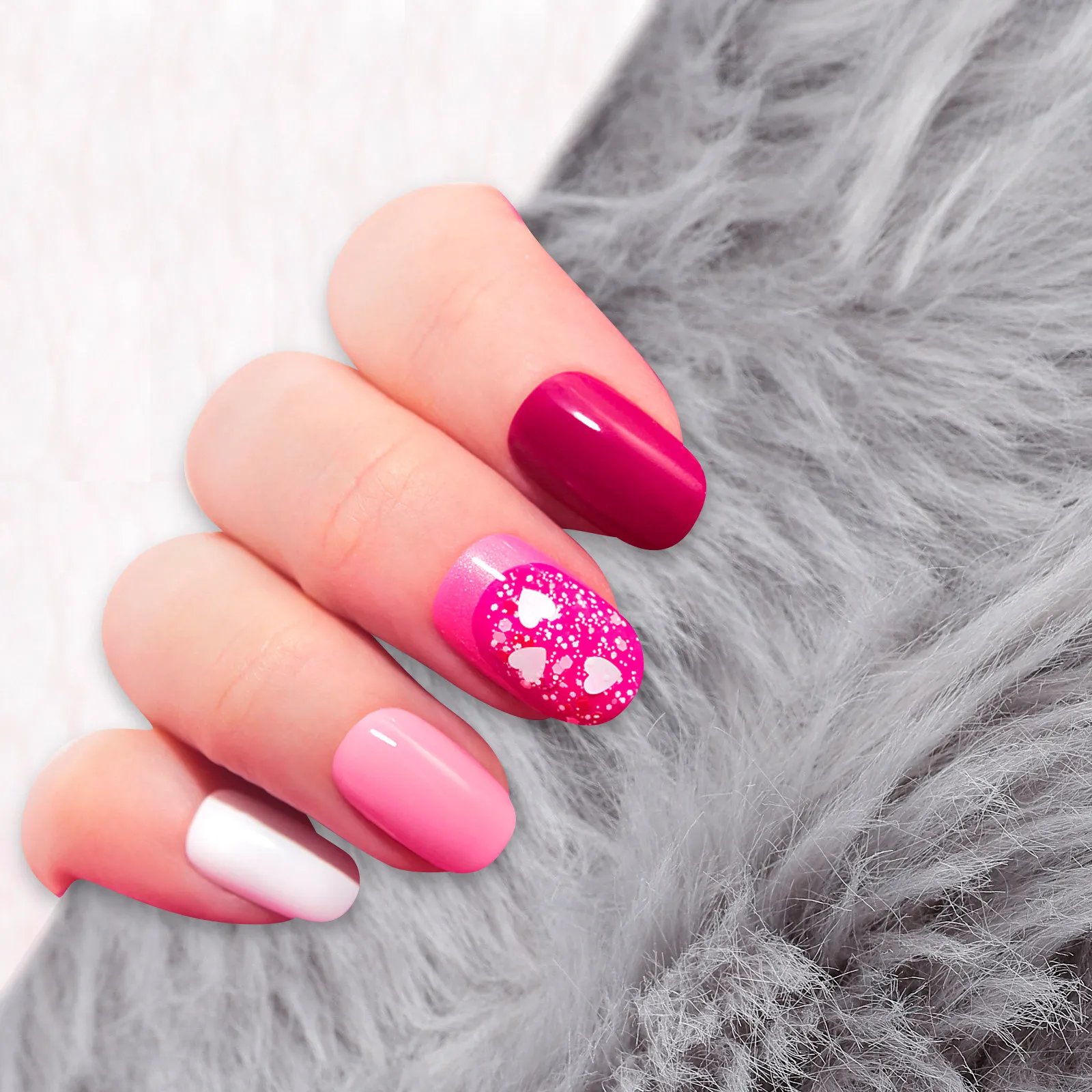Nail Display Cushion Photo Prop Manicure Showing Pad Salon Accessory Nail Art Photography Decor Non-Slip Washable Cushion