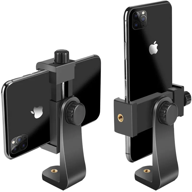 Support de téléphone universel pour iPhone Samsung, support de trépied, support de tablette, clip de smartphone, adaptateur de prise de vue de chaussure chaude