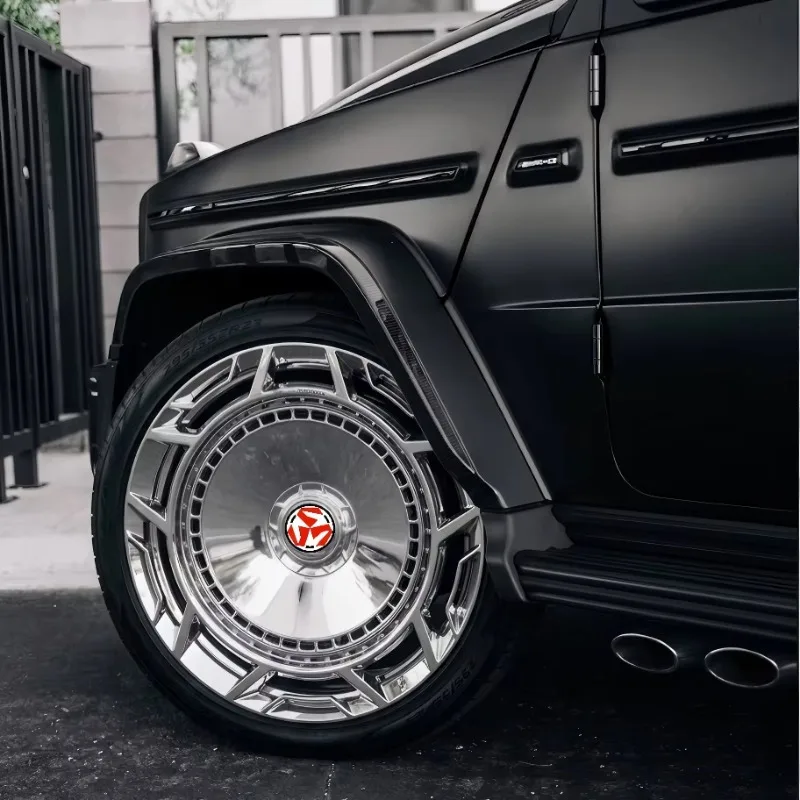 Custom Forged Wheels 20 21 22 24 Inch 6x139.7 Chrome Polished 6061 SUV Rims For Mercedes BMW F15 Ford F150