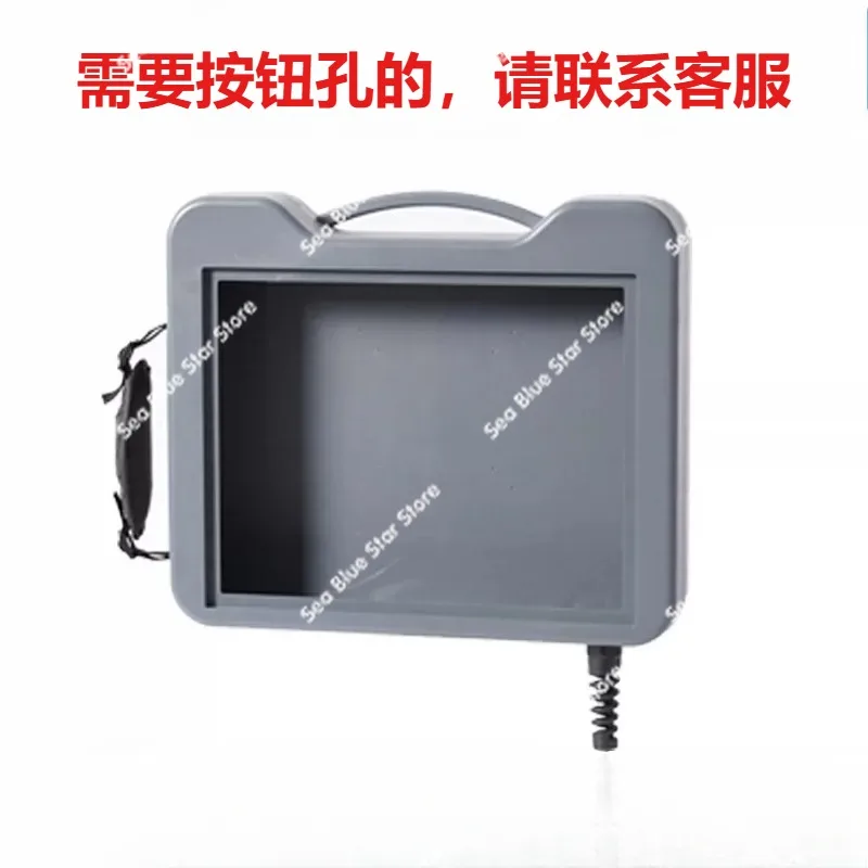 Touch screen mounting box 7 inches 10 inches 4.3 inches, human-machine interface handheld control box, display screen shell
