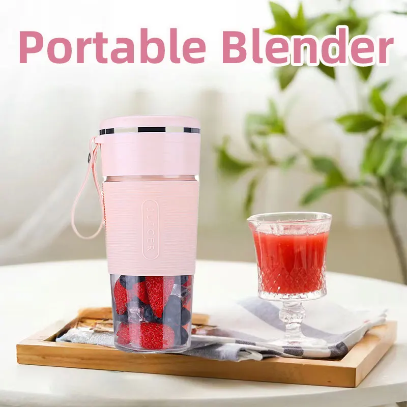 

USB Juicer Mini Electric Portable Blender Fruit Extractor Kitchen Home Appliance Mixer Grinder Machine Food Milkshake Ice Maker