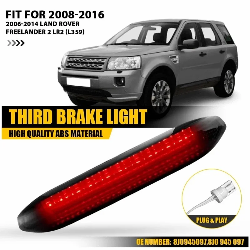 LED High Level Third Brake Stop Light For Land Rover Freelander 2 L359 2006-2014