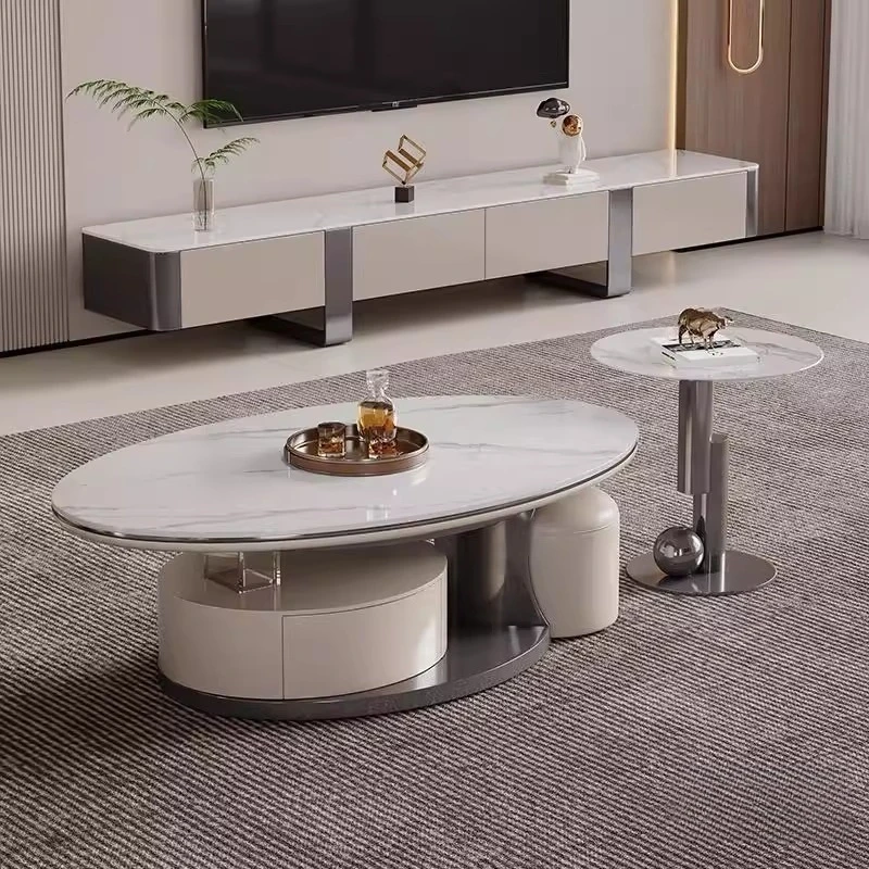 Luxury Nordic Coffee Table Modern Designer Aesthetic Unique Fashion Creative Side Table Lounge Mesa Auxiliar Salon Furniture