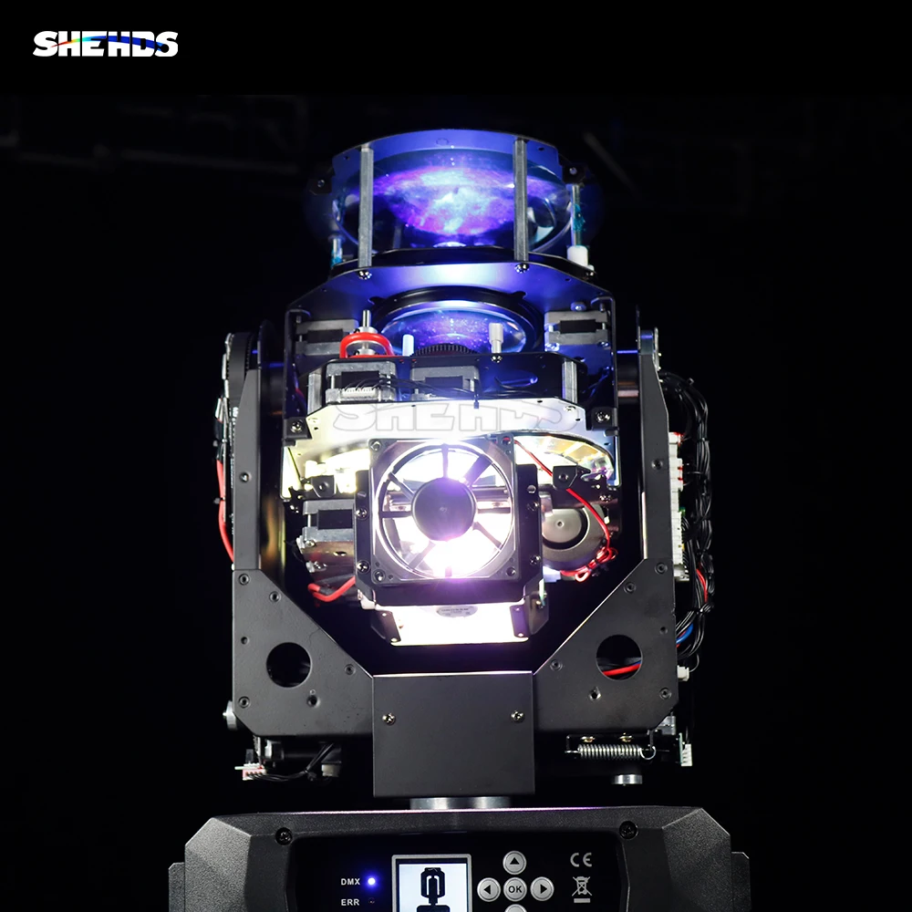 Imagem -04 - Shehds-beam Moving Head Lighting Frost Effect para dj Disco Casamento Bar Teatro de Concertos Plus 16 Plus 24 Prismas 350w Pcs