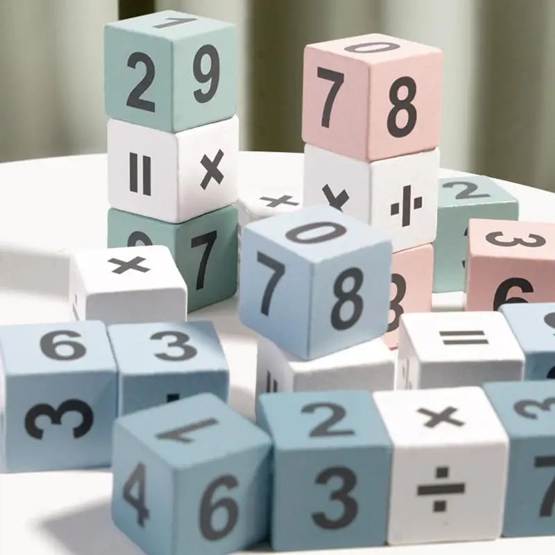 Juguete de tablero de matemáticas de madera, juegos de mesa de multiplicación, juego de mesa, juego de viaje familiar, juguetes educativos para niños y niñas