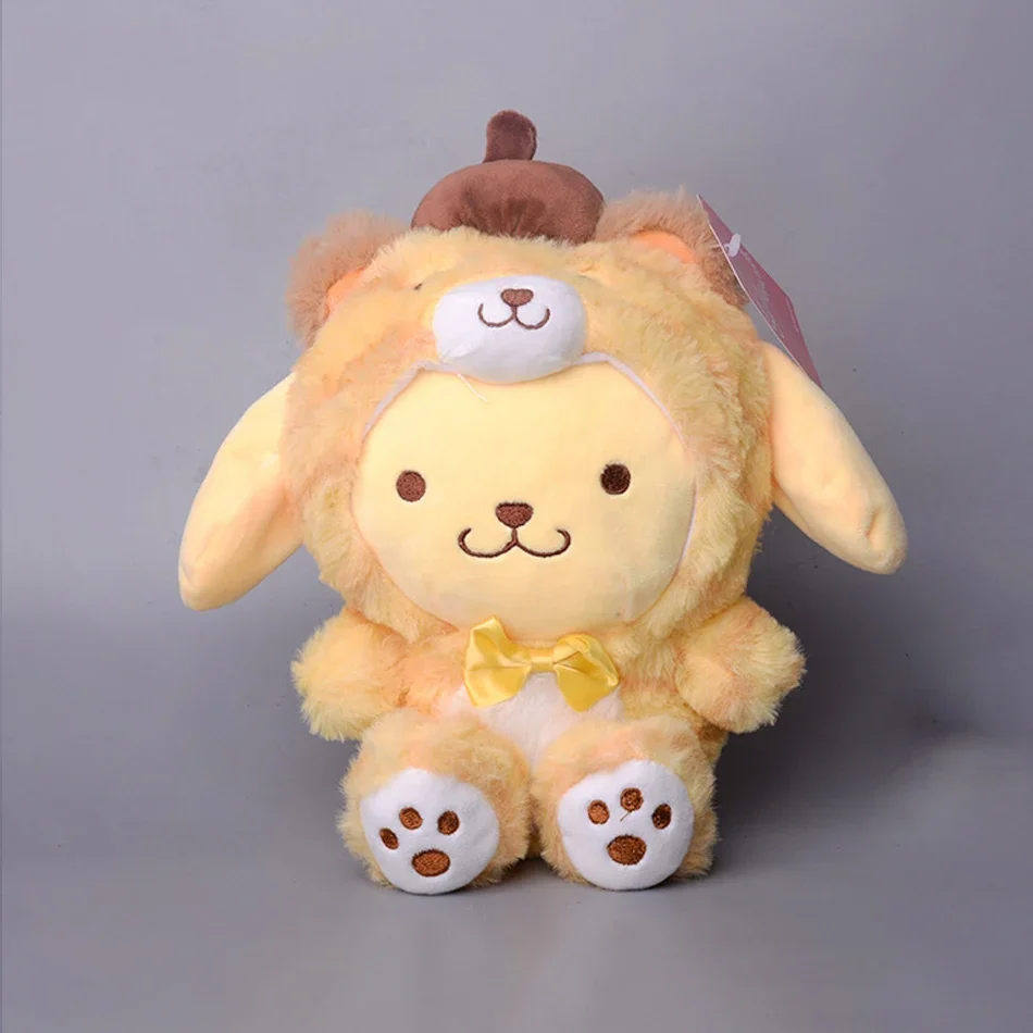 2025.23CM Poduszka Pluszowa Kawali Tygrys Kuromi Hello Kitty My Melody Cinnamoroll Anime Zabawka dla Dzieci Kolekcja z Kreskówek na Prezent