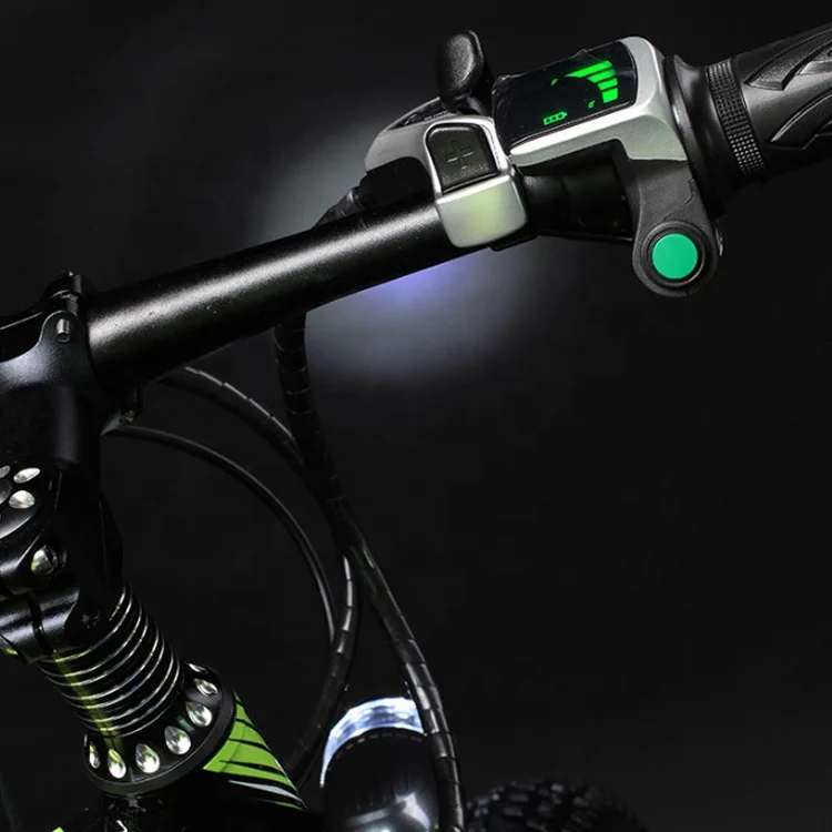 EU Warehouse 48V Lithium Battery Electric Dirt Bike 26inch Fat Tire With Power Smart Electronic & Sensor System